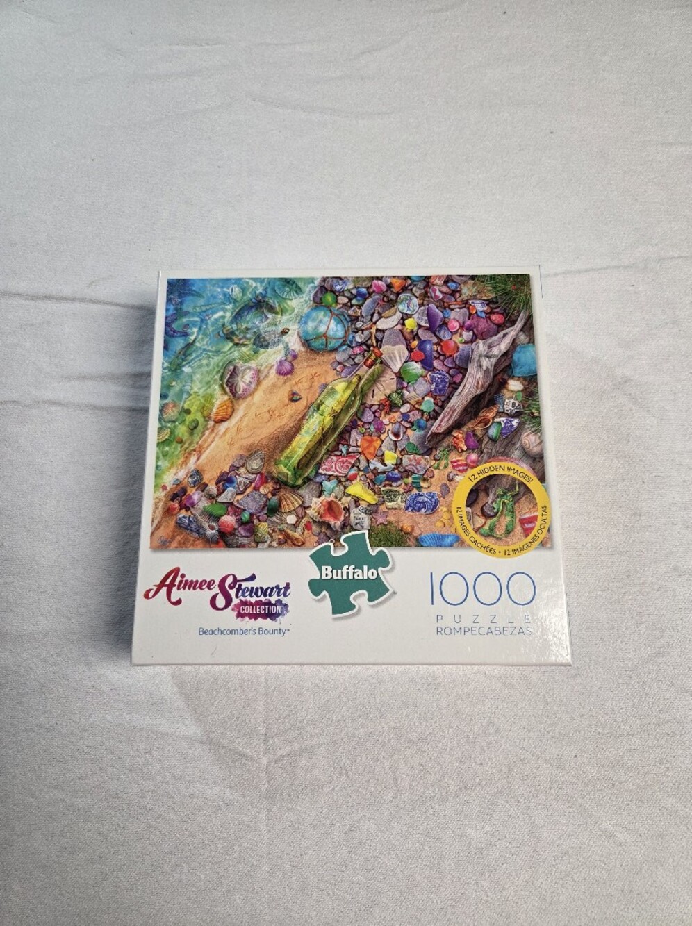 Buffalo 1000-Piece Beach Puzzle in Multicolor by Aimee Stewart